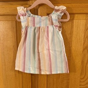 Carter's Multicolor Striped Kids Outfit